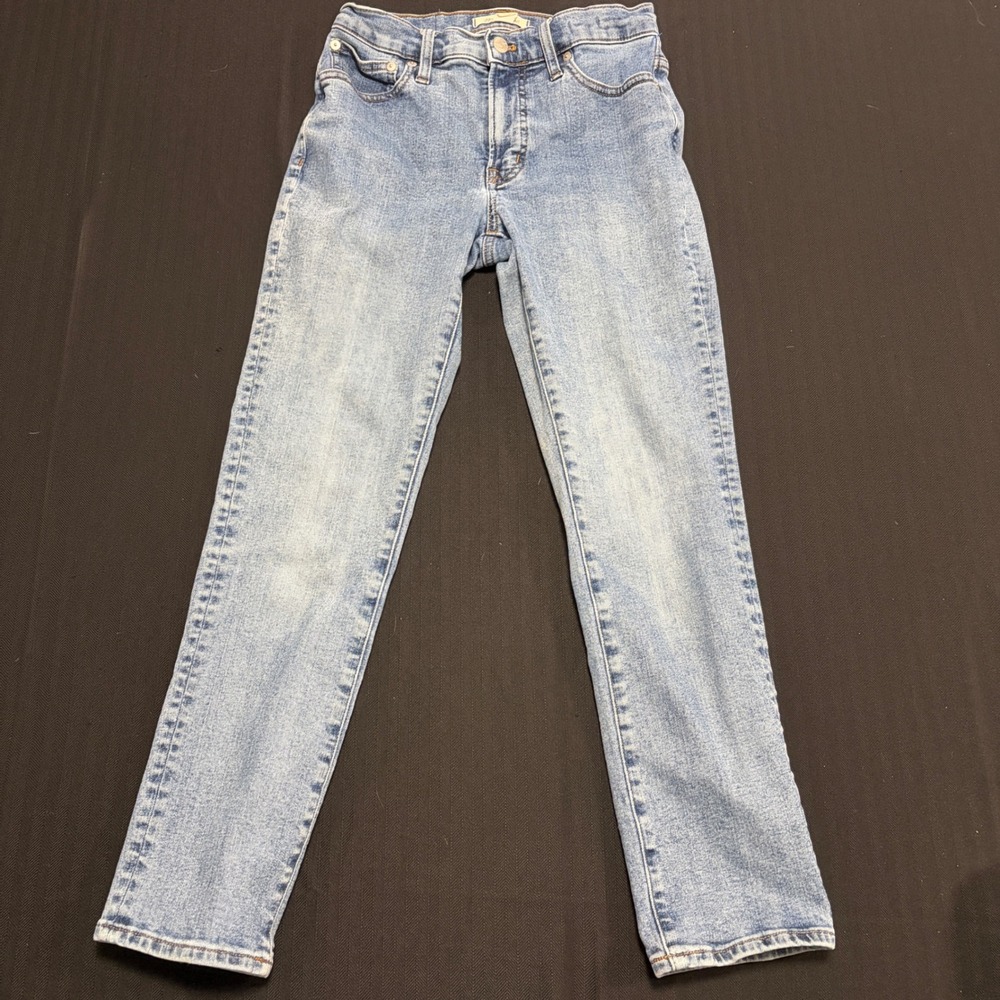Madewell The Mid-Rise Perfect Vintage Jean Light Wash Denim Size 25